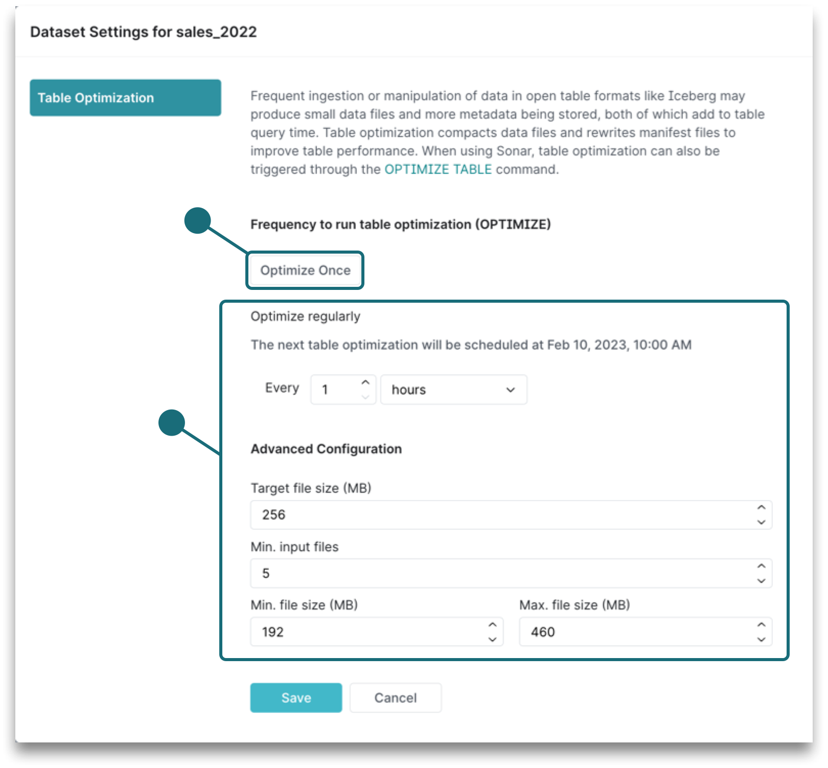 Arctic Table Optimization Options. Arctic table optimization options.