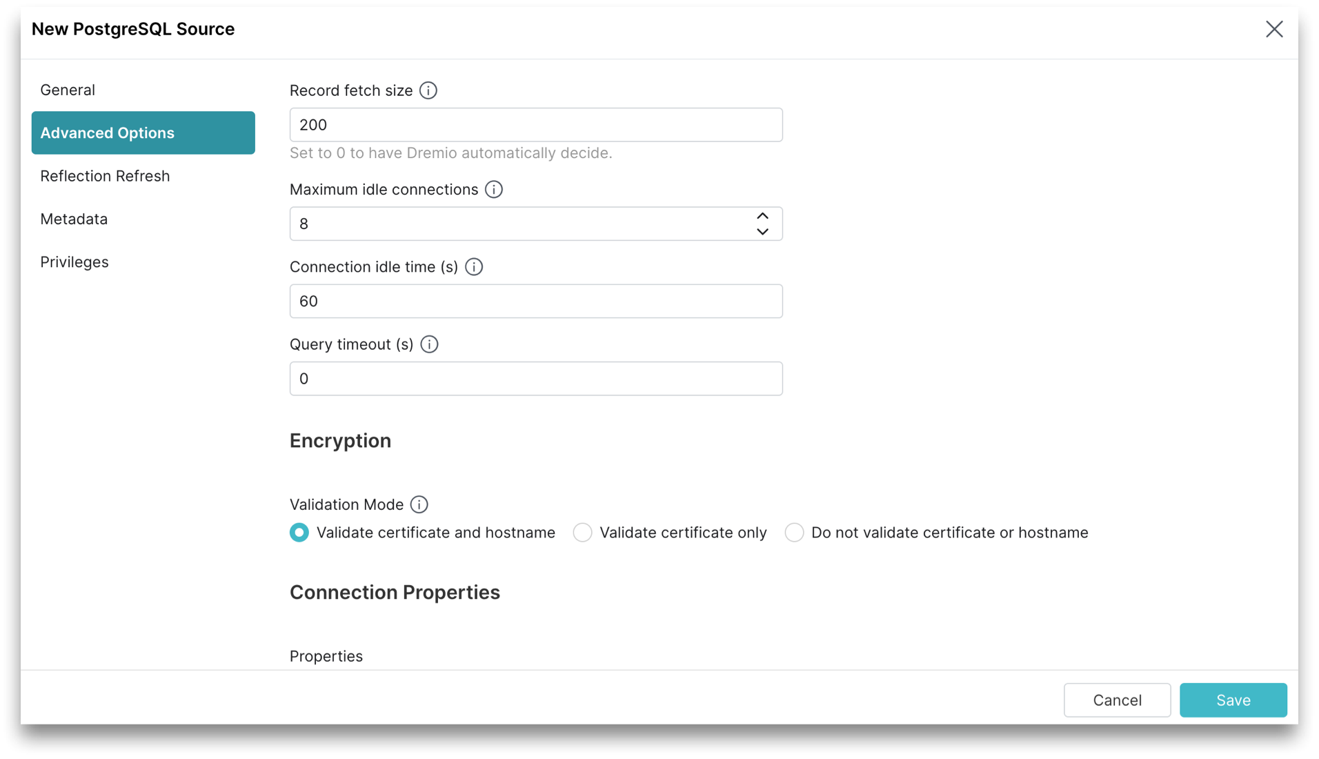 This is a screenshot showing the Advanced Options tab. This is a screenshot showing the Advanced Options tab.